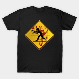 Zombie sign T-Shirt